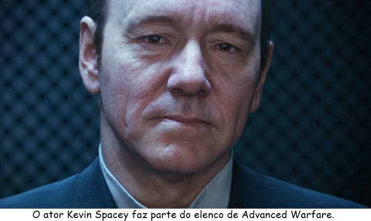 Kevin Spacey fala sobre seu papel em Call of Duty: Advanced